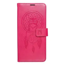 MEZZO puzdro na Xiaomi Redmi Note 13 4G lapač snov magenta púzdro MEZZO puzdro na Xiaomi Redmi Note 13 4G lapač snov magenta púzdro