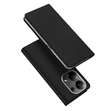 DUX DUCIS wallet case SKIN PRO tok Xiaomi Redmi Note 13 Pro 4G/LTE fekete