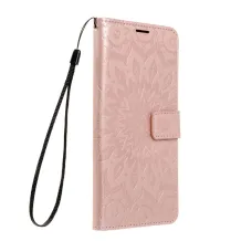 MEZZO fliptok Xiaomi Redmi Note 12 Pro 5G mandala rose gold tok