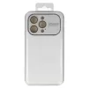 Soft Silicone Lens iPhone 15 tok fehér - 4. kép
