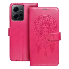 MEZZO fliptok XIAOMI Redmi Note 12 4G álomfogó magenta tok