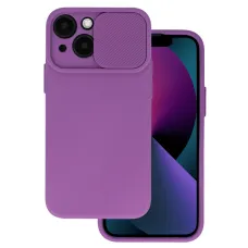 Camshield Soft tok iPhone 15-höz, lila