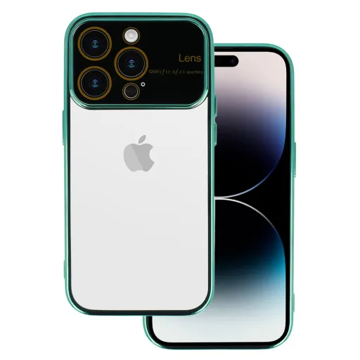 Electro Lens Tok iPhone XR-hez Türkiz