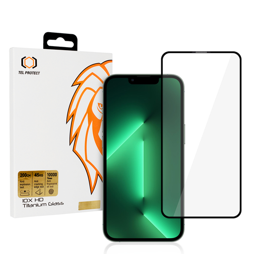 iPhone 16e/13/13 Pro 10X HD Titanium edzett üveg üvegfólia iPhone 16e/13/13 Pro 10X HD Titanium edzett üveg üvegfólia