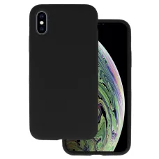 Szilikon Lite tok iPhone X/XS fekete