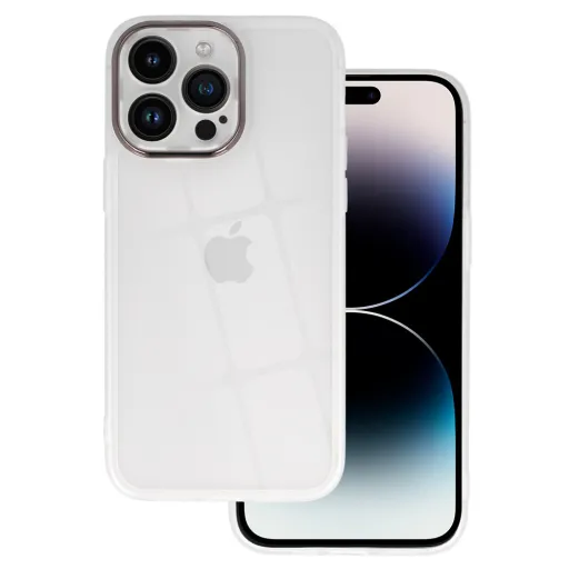 Protective Lens tok iPhone X/XS fehér átlátszó