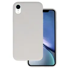 Szilikon Lite iPhone XR tok titán