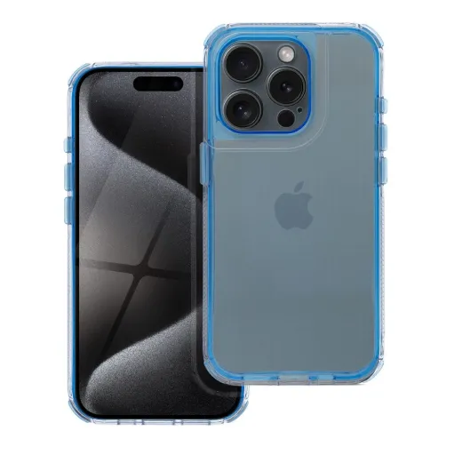 MATRIX CLEAR tok IPHONE 15 blue