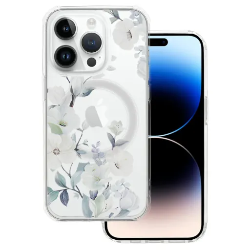 Tel Protect Flower Magsafe tok iPhone 16-hoz, design 4