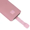 WONDER Deko Pouch tok (XL méret) iPhone 14/14 Pro/iPhone 15/15 Pro/Samsung S23/S23 Plus/S24/S24 Plus/A15/A54 5G pink - 3. kép