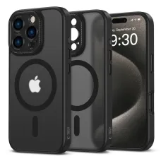 Tech-Protect MagCam mágneses iPhone 16 Pro fekete tok