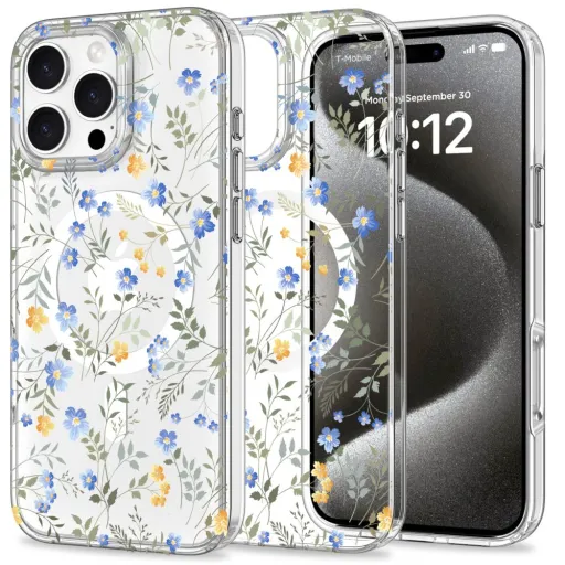 TECH-PROTECT MAGMOOD MAGSAFE IPHONE 16 PRO MAX SPRING FLOWERS tok