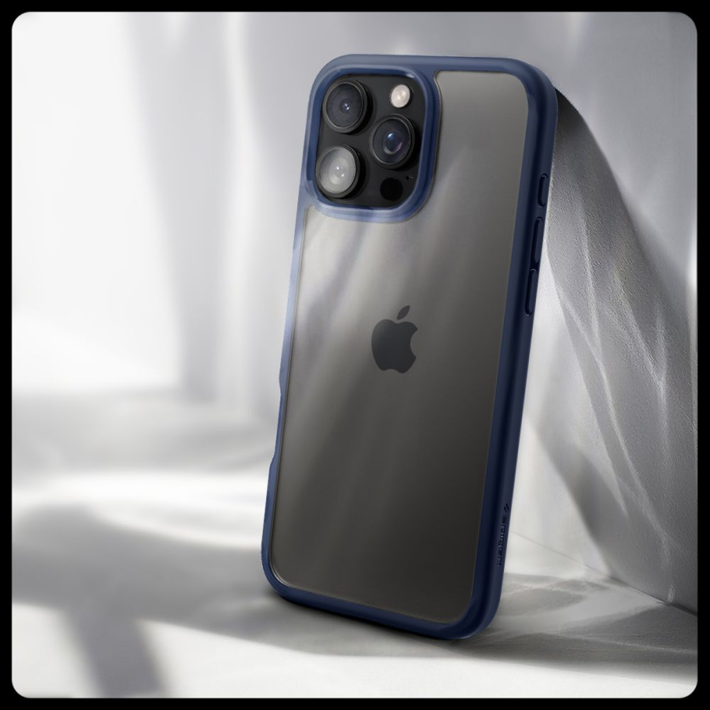  iPhone 16 Pro Tengerészkék SPIGEN Ultra Hybrid tok - 10