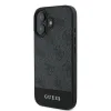 GUESS tok iPhone 16 Plus-hoz GUHCP16MG4GLGR (PC/TPU 4G PU Bottom Stripe) szürke - 0. kép