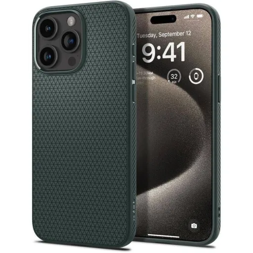 SPIGEN Liquid Air tok iPHONE 16 Pro Max abbys green