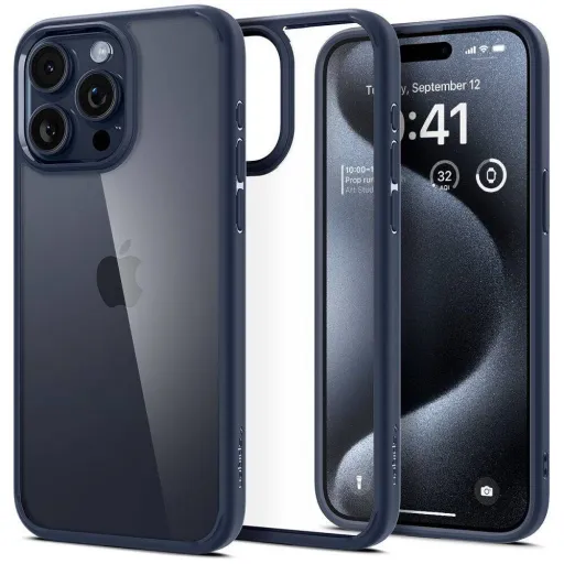 SPIGEN Ultra Hybrid tok iPhone 16 Pro Max navy blue