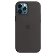 MHLG3ZE/A Apple Szilikon Magsafe tok iPhone 12 Pro Max Fekete