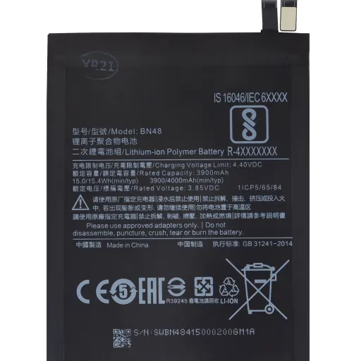 BN48 Xiaomi akkumulátor 4000mAh (OEM)