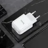 HOCO utazó töltő USB A 2A N2 fehér - 1. kép