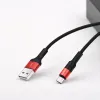 HOCO USB A - Type C 2A X26 kábel 1 m fekete-piros - 2. kép