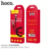 HOCO USB A - Type C 2A X26 kábel 1 m fekete-piros - 4. kép