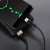 HOCO USB A - Type-C 2A X26 1 m fekete-arany kábel - 1. kép