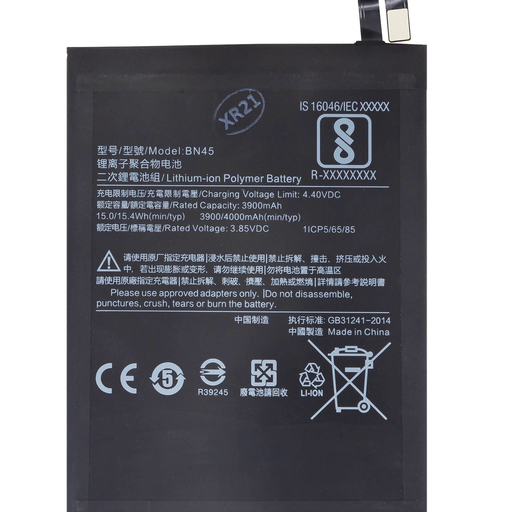 BN45 Xiaomi akkumulátor 3900mAh (OEM)