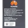 HB434666RBC Huawei akkumulátor 1500mAh Li-Pol (Bulk) - 0. kép