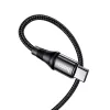 HOCO kábel Type C to Type C PD 5A 100W X50 1 m fekete - 1. kép