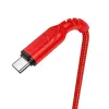 HOCO USB A to Type C QC 3A X59 1 m piros kábel - 0. kép