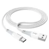 HOCO kábel USB A - Type C 3A X70 1 m fehér - 0. kép