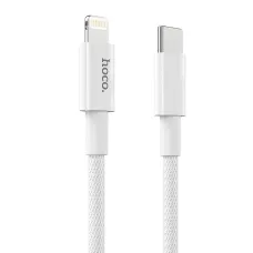 HOCO kábel Type C to Lightning PD 3A 20W X56 1 m fehér