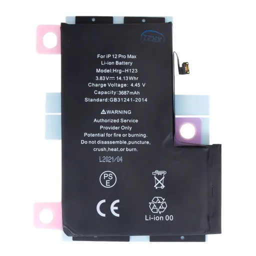 Akkumulátor iPhone 12 Pro Max 3687mAh Li-Ion (Bulk)