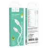 HOCO kábel USB A - Micro USB 2,4A X107 1 m fehér - 2. kép