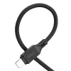 HOCO kábel USB A - Lightning 2,4A X90 1m fekete - 0. kép