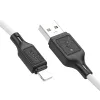 HOCO USB A - Lightning 2,4A X90 1m fehér kábel - 0. kép