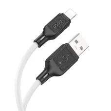 HOCO USB A - Lightning 2,4A X90 1m fehér kábel