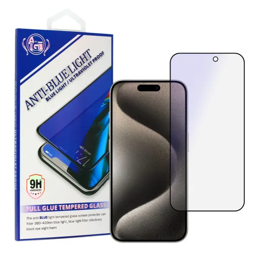 Tempered Glass Anti-Blue Full Glue üvegfólia Samsung Galaxy A22 4G/M22 4G