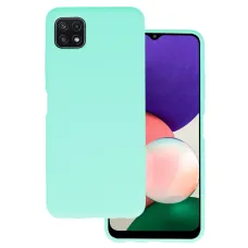 Silicone Lite tok Samsung Galaxy A22 5G-hez, menta