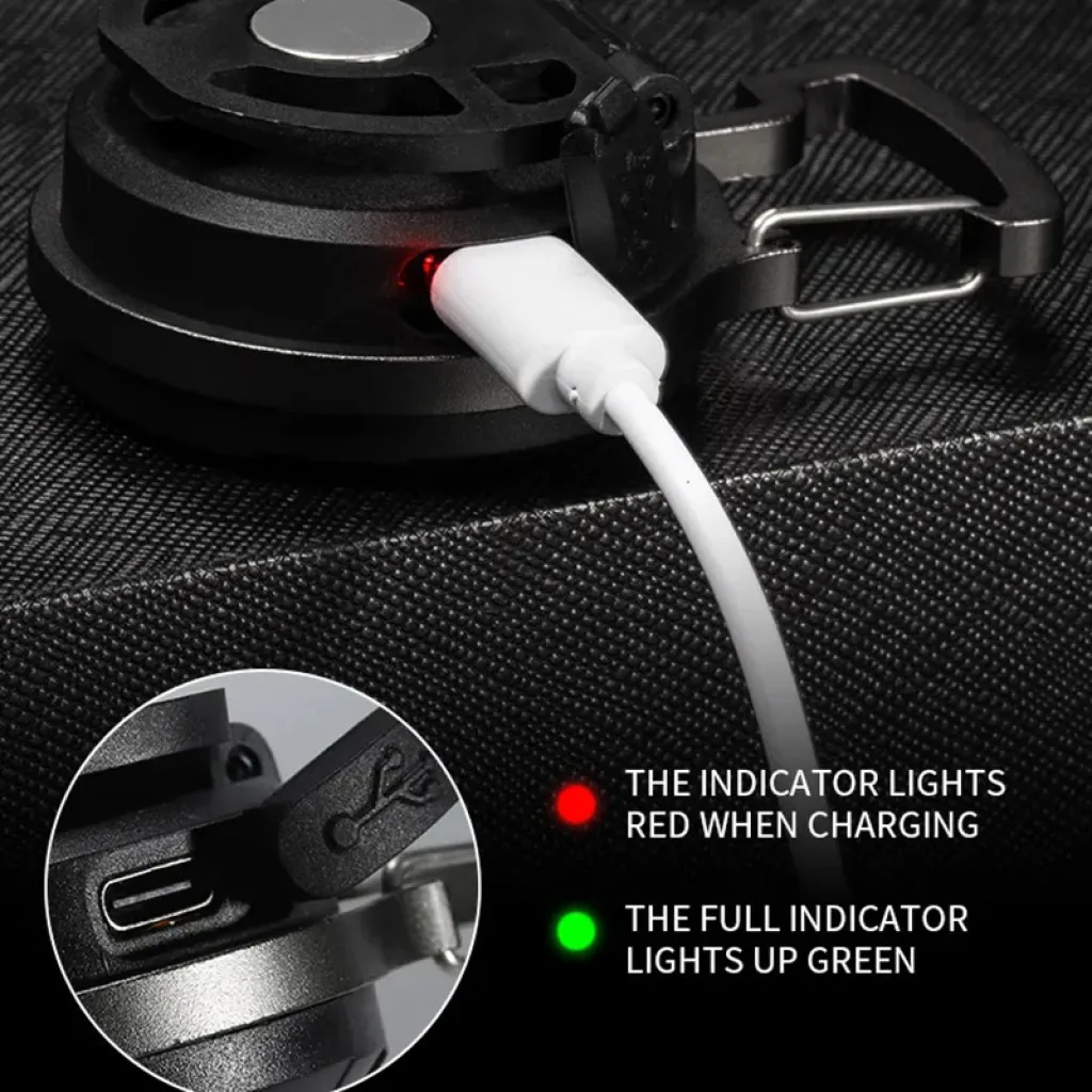 Mini zseblámpa LED kulcstartó YT877 Type C - 9