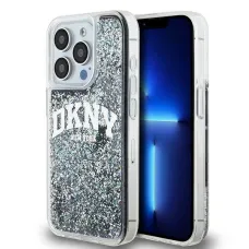 Original Case DKNY hardcase Liquid Glitter Big Logo DKHCP13LLBNAEK tok iPhone 13/13 Pro fekete