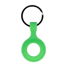 Szilikon kulcstartó AirTag-hoz zöld
