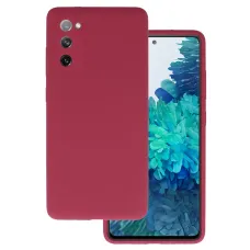 Silicone Lite tok Samsung Galaxy S20 FE/Lite burgundy