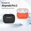 TECH-PROTECT SILICONE APPLE AIRPODS PRO 1 / 2 FEKETE - 1. kép