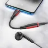 Borofone Adapter BV17 Audio - Type C jack 3,5mm - fekete (DAC) - 2. kép