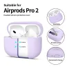 TECH-PROTECT SILICONE APPLE AIRPODS PRO 1 / 2 LAVENDER - 0. kép