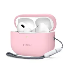 TECH-PROTECT SILICONE APPLE AIRPODS PRO 1 / 2 DUSTY PINK tok