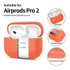 TECH-PROTECT SILICONE APPLE AIRPODS PRO 1 / 2 NEON NARANCSSÁRGA - 0. kép