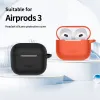 TECH-PROTECT SILICONE HOOK APPLE AIRPODS 3 FEKETE - 1. kép