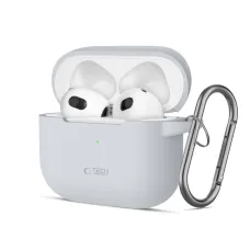 TECH-PROTECT SILICONE HOOK APPLE AIRPODS 3 CRAYON SZÜRKE tok